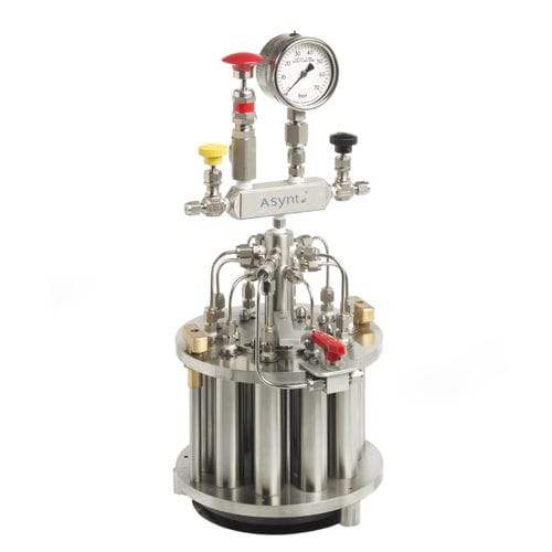 Laborreaktor - Multicell  - Asynt - parallel / Druck / Edelstahl
