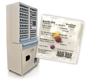 Automatisiertes Dispensersystem / für Medikamente - Parata PASS™ 208, Parata PASS™ 500 - Parata Systems - für Apotheken