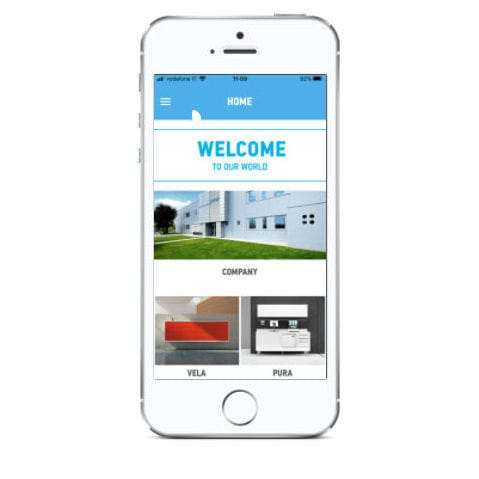 IOS-Applikation / für Möbelausstattungen - LORAN - Projektentwicklung / medizinisch / Dental