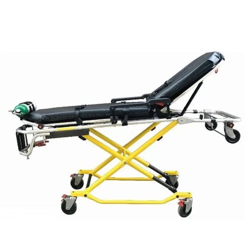 Trage für Rettungsmanöver - PX-D11 - Pinxing Medical Equipment - für Krankenwagen / faltbar / auf Rollen