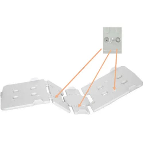 Kunststoff-Wirbelsäulenbrett - PX305 - Pinxing Medical Equipment