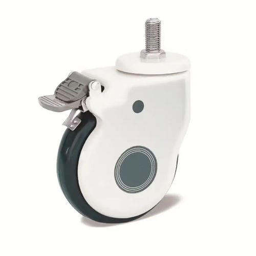 Rad für Krankenhausbett - PX504A - Pinxing Medical Equipment - mit Bremse / Gummi / schwenkbar