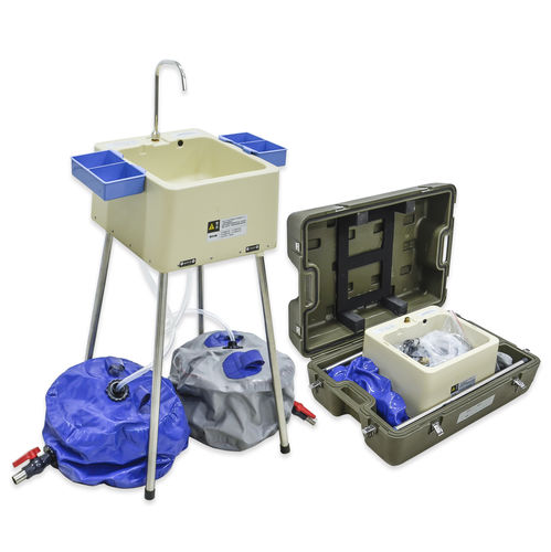 Waschbecken für OP / 1 Arbeitsplatz - PX2019 - Pinxing Medical Equipment - Edelstahl / elektronische Steuerung
