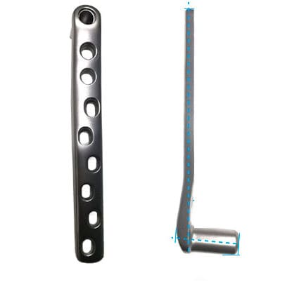 Kompressionsplatte für Femurkondylus - DCS - Surgival - distal / proximal / mit Verriegelung