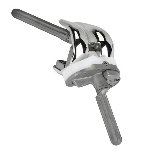 Femur-Patella Knieprothese - GENUTECH® CCK - Surgival - Revision / mit fester Scheibe / zementiert