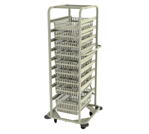 Transportwagen - CRT-150-OP-1 - Pegasus Medical Concepts - mit Regal / offene Bauweise