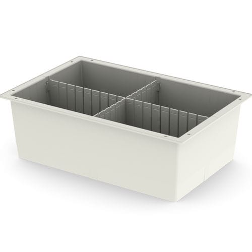 Medizinisches Tablett - 20X40X60 cm ABD Modular ISO System - Pegasus Medical Concepts - ABS / modular