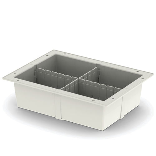 Medizinisches Tablett - 10X30X40cm - ABS Tray - Modular Iso System  - Pegasus Medical Concepts - ABS / modular