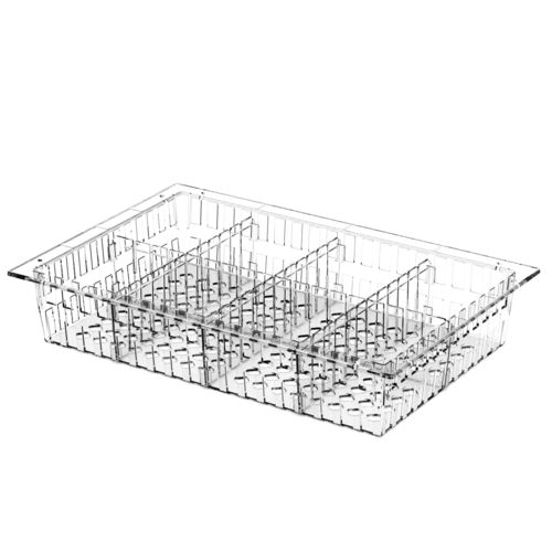 Polycarbonatkorb - Clear Basket - 10X40X60 cm - Pegasus Medical Concepts - modular