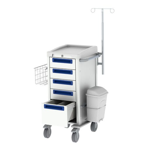 Medizinischer Wagen - CRT-NM39-84444 - Pegasus Medical Concepts - für Kliniken / Mehrzweck / für Bettentransfer