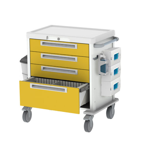 Medizinischer Wagen - CRT-M35-8444 - Pegasus Medical Concepts - für Kliniken / Mehrzweck / Isolation