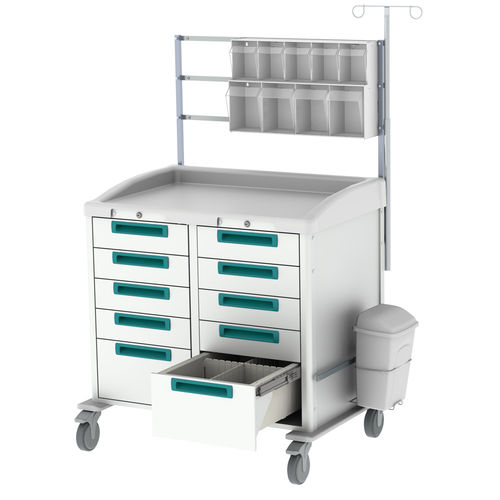 Wagen für Anästhesie - Pegasus Medical Concepts - medizinisch / für Kliniken / Mehrzweck