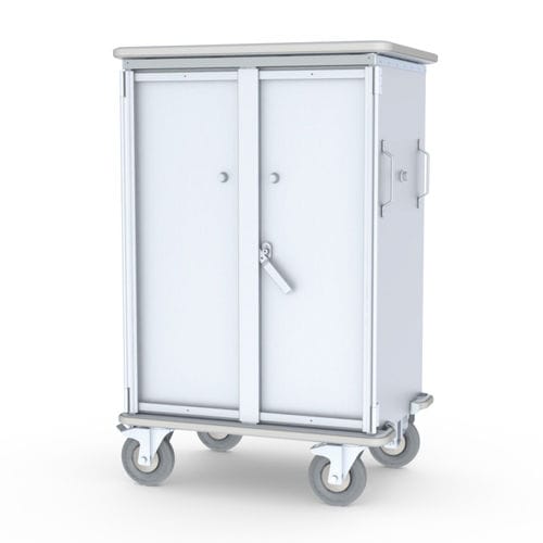 Sackhalterwagen für dreckige Wäsche - HAL-3.0UU-PNL - Pegasus Medical Concepts - für saubere Wäsche / für OP-Saal / medizinisch