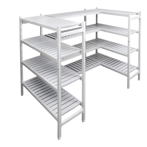 Modulares Regal - TOP SALUS U - Pegasus Medical Concepts - für Container / für Körbe / für Apotheken