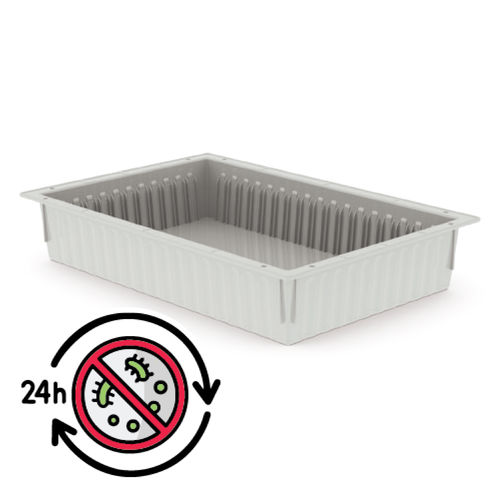 Sterilisationscontainer für Instrumente - T104060-AM-G - Pegasus Medical Concepts - ABS / nicht perforiert