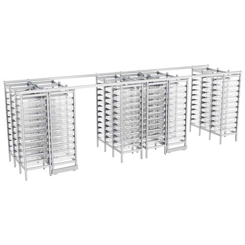 Modulares Regal - SALUS HIGH DENSITY +  - Pegasus Medical Concepts - für Behälter / für Körbe / für Apotheken