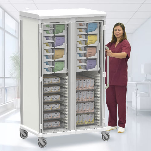 Nähwagen - Two Columns Dual-access - Pegasus Medical Concepts - medizinisch / chirurgisch / für Instrumente
