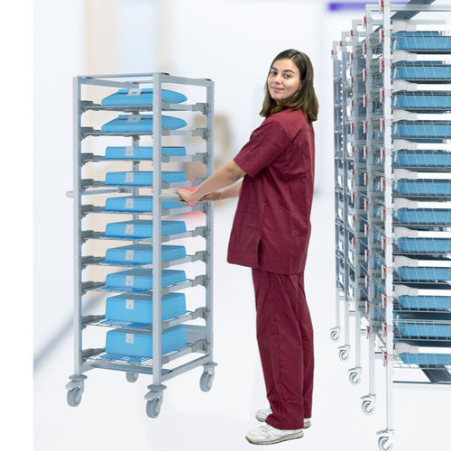 Sterilisationswagen - Hygieia - Pegasus Medical Concepts - Lager / Vielzweck / Edelstahl