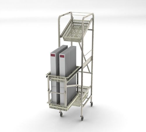 Transportwagen - Pegasus Medical Concepts - mit Regal / offene Bauweise