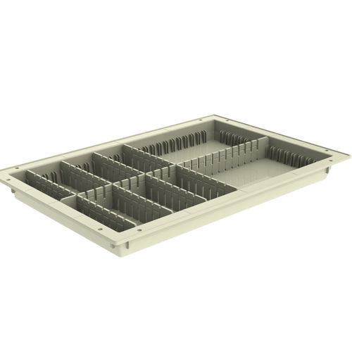 Tablett für Wagen - 5X40X60 CM - ABS Tray - Modular Iso System  - Pegasus Medical Concepts - Polycarbonat / ABS