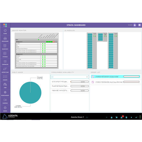 Management-Software - ARCON™ - Azenta life sciences - Steuerung / Sicherheit / überwacht