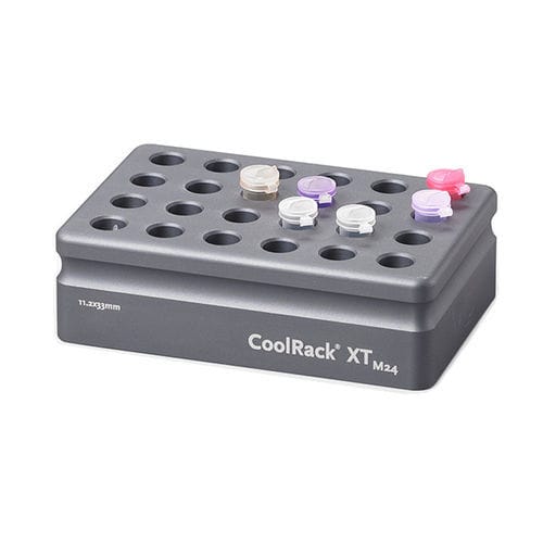 Labor-Halter / für Mikrozentrifugalrohr - CoolRack™ XT M24 - Azenta life sciences - zum Tiefgefrieren / Kühlung