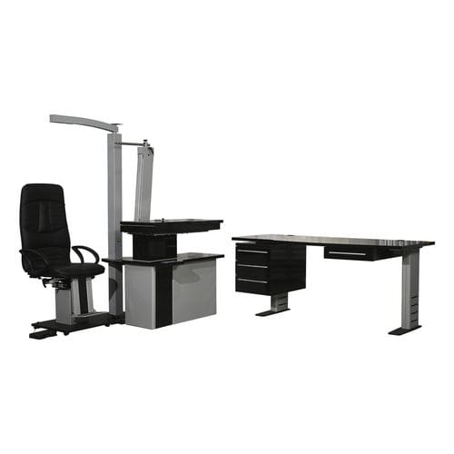 Ophthalmische Arbeitsstation - Milano - US Ophthalmic - mit Stuhl / mit Regal / mit Licht