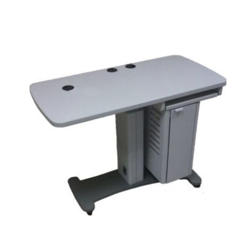 Elektrischer ophthalmischer Instrumententisch - Tavola OCT Uno - US Ophthalmic - höhenverstellbar / auf Rollen