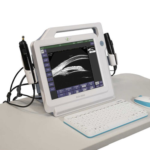 Tragbares Ultraschallgerät - EUS-2600 UBM - US Ophthalmic - für ophthalmische Ultraschalluntersuchungen / Schwarz-Weiß / mit Touchscreen