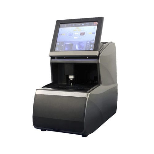 Bearbeitung optischer Gläser / Klemmvorrichtung für optische Gläser - HAB-910 - US Ophthalmic - Scheitelbrechwertmesser / Formtracer / automatisch