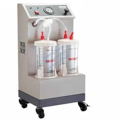 Elektrische chirurgische Absaugpumpe - Powervac - Supreme Enterprises - auf Rollen