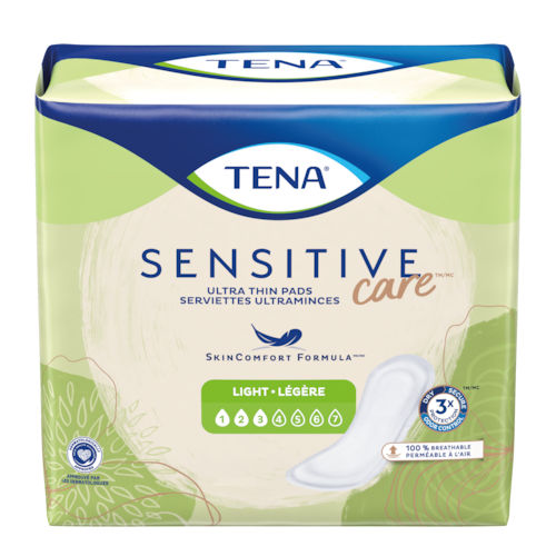 Slipeinlage für Frauen - Ultra Thin Light - TENA - atmungsaktiv / 30er-Packung