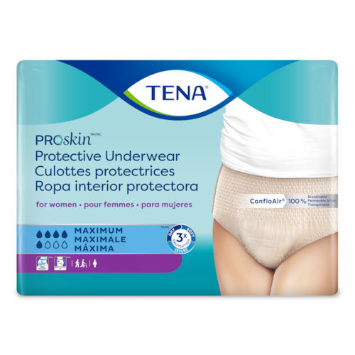Windel für Frauen - PROSKIN™ - TENA - atmungsaktiv / elastisch