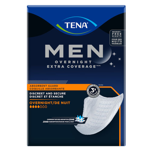 Slipeinlage für Männer - Men™ Overnight Extra Coverage Guard - TENA - 16er-Packung