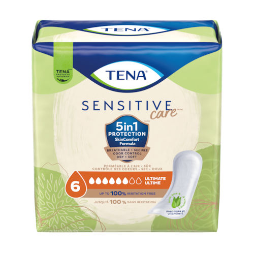 Slipeinlage für Frauen - Care™ Ultimate - TENA - atmungsaktiv / aus Polypropylen / 10er-Packung