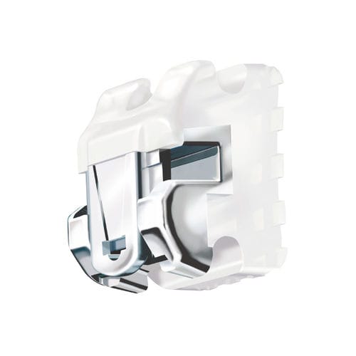 Orthodontie Bracket / ästhetisch - DAMON™ 3 - Ormco - selbstabklemmend / rund / mit schwacher Reibung