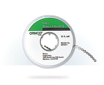 Kieferorthopädisches Gummi / Kette - Power Chain , POWER THREAD & TUBE - Ormco