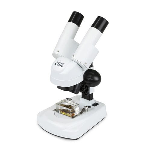 Optisches Stereomikroskop - LABS S20 - Celestron - Labor / binokular / 3D
