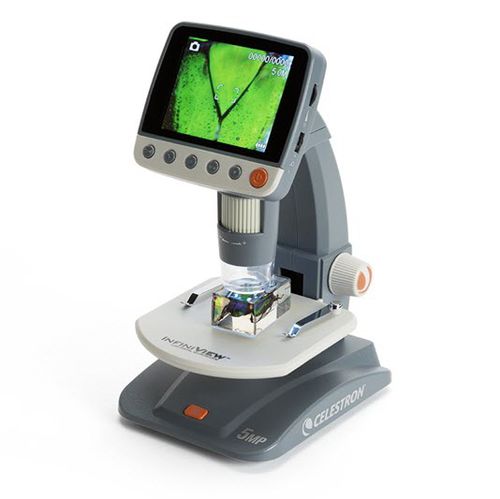 Inspektionsmikroskop - Infiniview - Celestron - digital / Labor / für Forschungszwecke