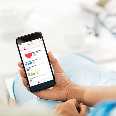 IOS-Applikation / Management - smartvisit  - aycan Medical Systems - Steuerung / Umform / für Vitalzeichen-Telemonitoring