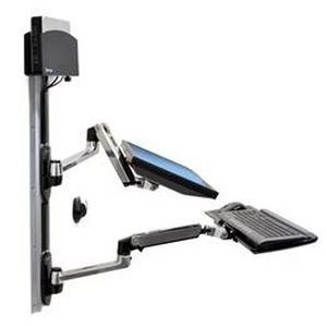 Knickarm-Tragarm - LX-WMS - Double Black Imaging - neigbar / für Monitor / für medizinische Zwecke
