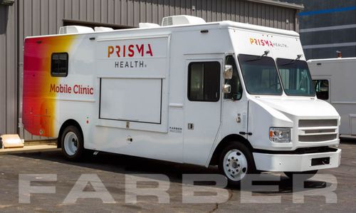 Mobile Krankenstation / Covid-19-Früherkennung - 17343 - Farber Specialty Vehicles - LKW / Kofferfahrzeug / Diesel
