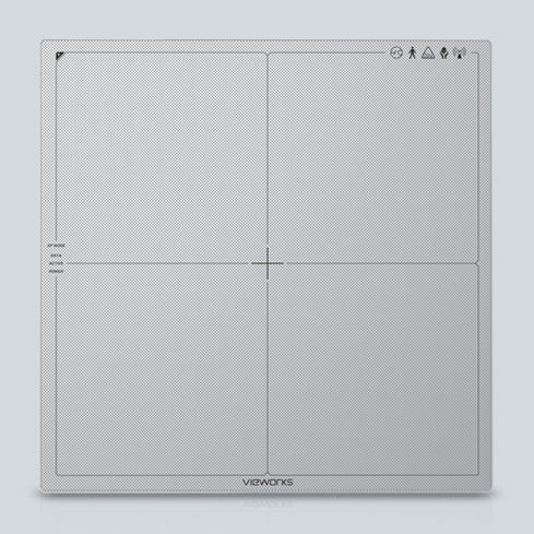 Flachbilddetektor für multifunktionale Röntgenaufnahmen - VIVIX-S 1717N - Vieworks - tragbar / kabellos / 17 x 17