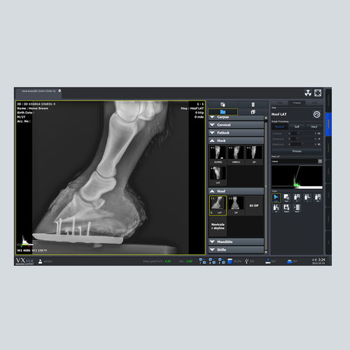 Röntgensoftware - VXvue  - Vieworks - für veterinäres Röntgen / Management / Viewer
