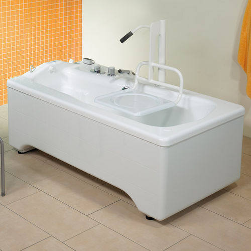 Elektrische Pflegebadewanne - Samarit - Trautwein - Sitzlifter / höhenverstellbar