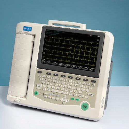 Ruhe-Elektrokardiograph - EUROECG 1201A  - LUMED - 12 Kanäle / digital / mit Drucker