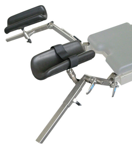 Beinhalter für OP-Tisch - A03/B - Nuova BN - für Gynäkologie / Edelstahl / Schaumstoff