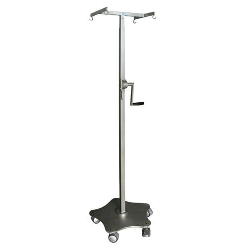 Infusionsständer auf Rollen - A67/A - Nuova BN - 4 Haken / teleskopisch / zusammenklappbar