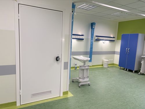 Servicetür - PBM1S45AL - HOSPITAL DIVISION - für Patientenzimmer / für Labor / für Arztpraxis