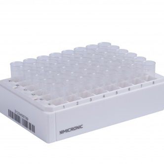 Reagenzglas mit flachem Boden - MP32200, MP52441-Z20 - MICRONIC - Polypropylen / zur Probenlagerung